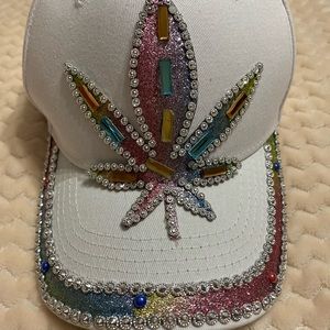 Bling 420 ball cap